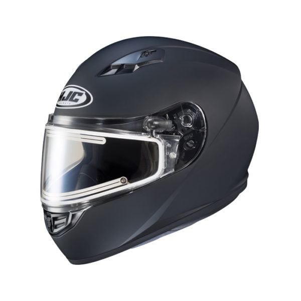 HJC CS-R3 Matte Black Snowmobile Helmet w/ Electric Visor