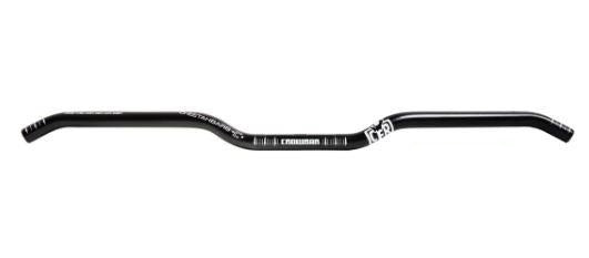 flat black Cheetah Factory Racing CrowBar Handlebar
