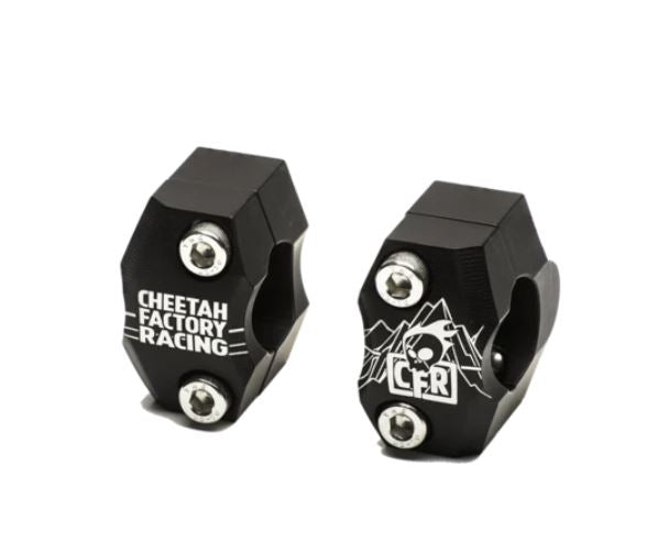 black Cheetah Factory Racing Oversize Bar Adapter