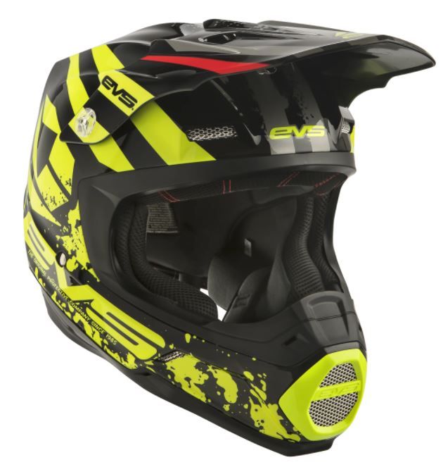EVS T5 Off-Road Helmet - Grappler Black
