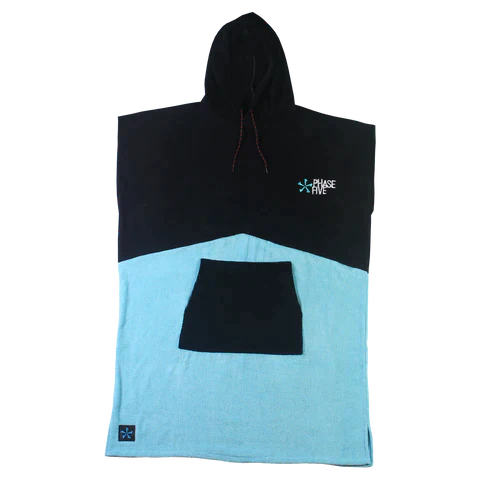Phase Five Halved Hooded Towel Blue