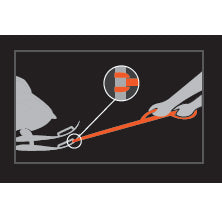 Mountain Lab Snowmobile Ski Pull Strap