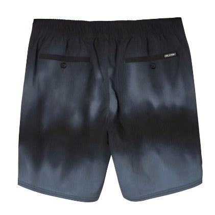 O'Neill Mens Stockton Print E-Waist 19" Hybrid Shorts