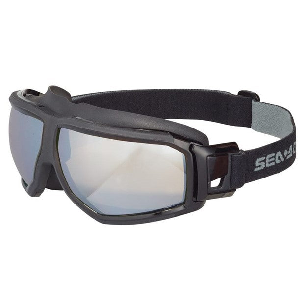 Silver Sea-Doo Riding Goggles