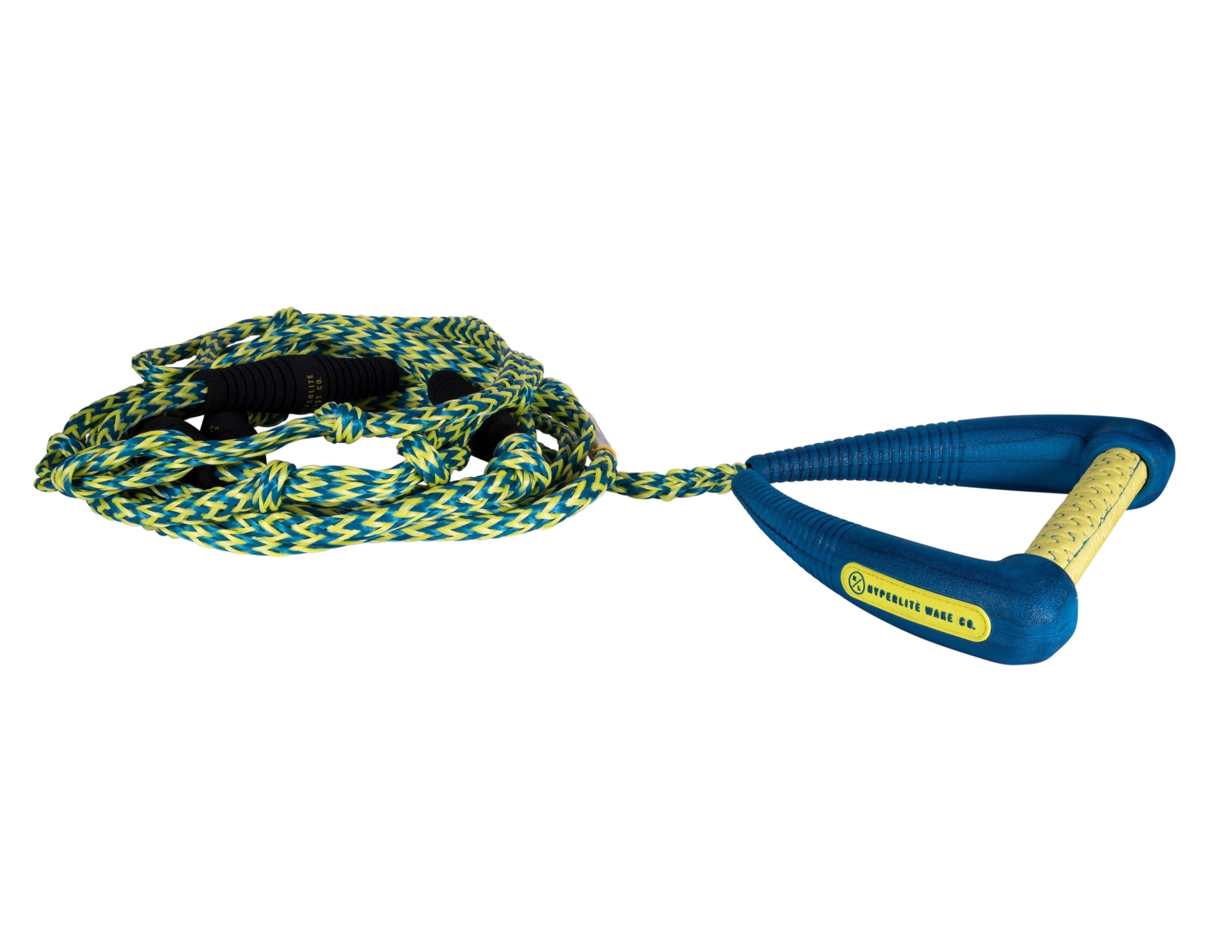 Blue/Yellow Hyperlite 25' Pro Surf Rope