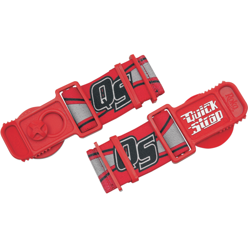 red Roko Quick Goggle Strap