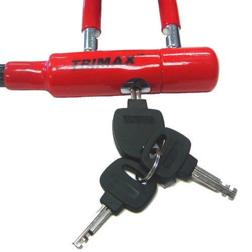 Trimax TRIMAFLEX Max-Dual Force U-Shackle Lock