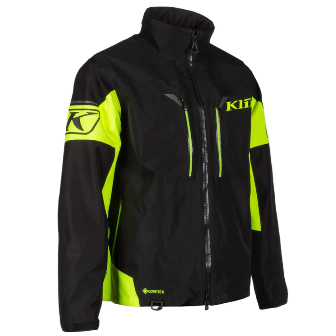 Klim Tomahawk Snowmobile Jacket in black - hi-vis