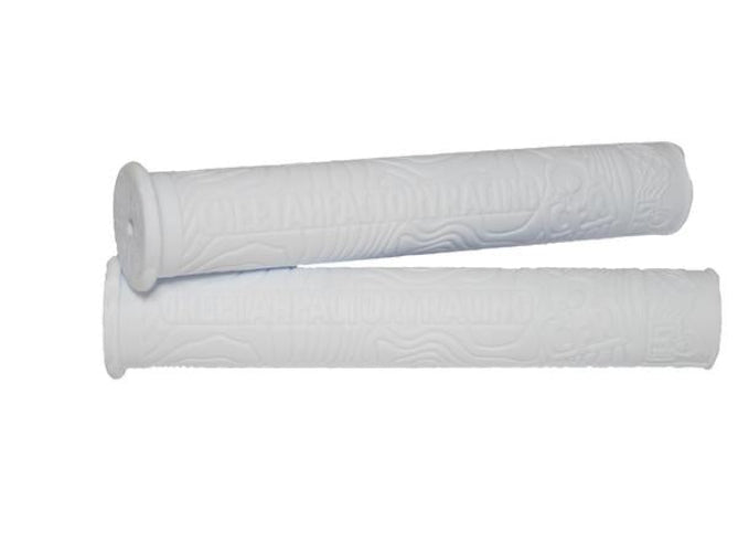 white Cheetah Factory Racing Signature Grip