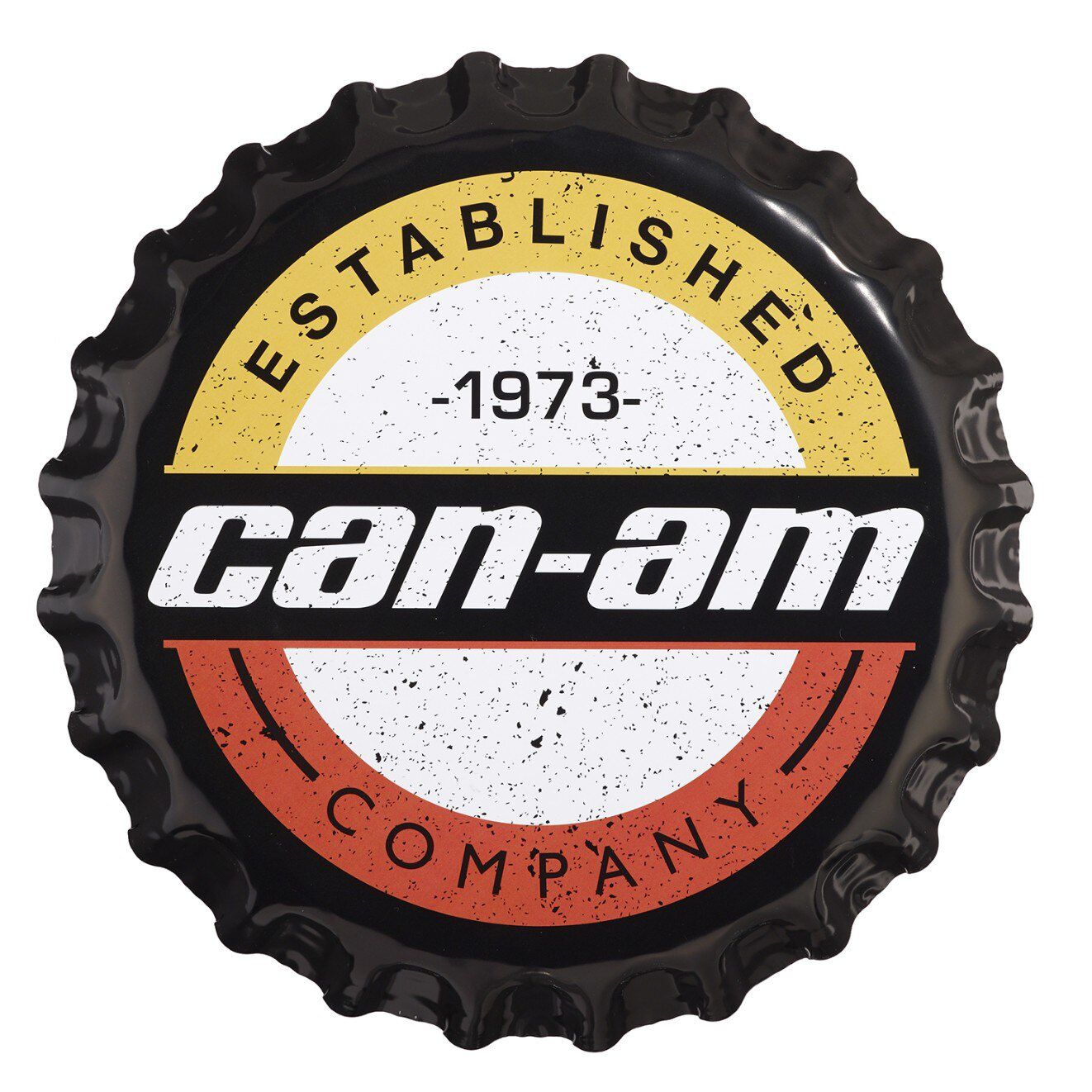 Can-Am Heritage Bottle Cap Sign