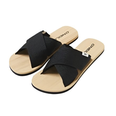 O'Neill Ditsy Slides in Blackout