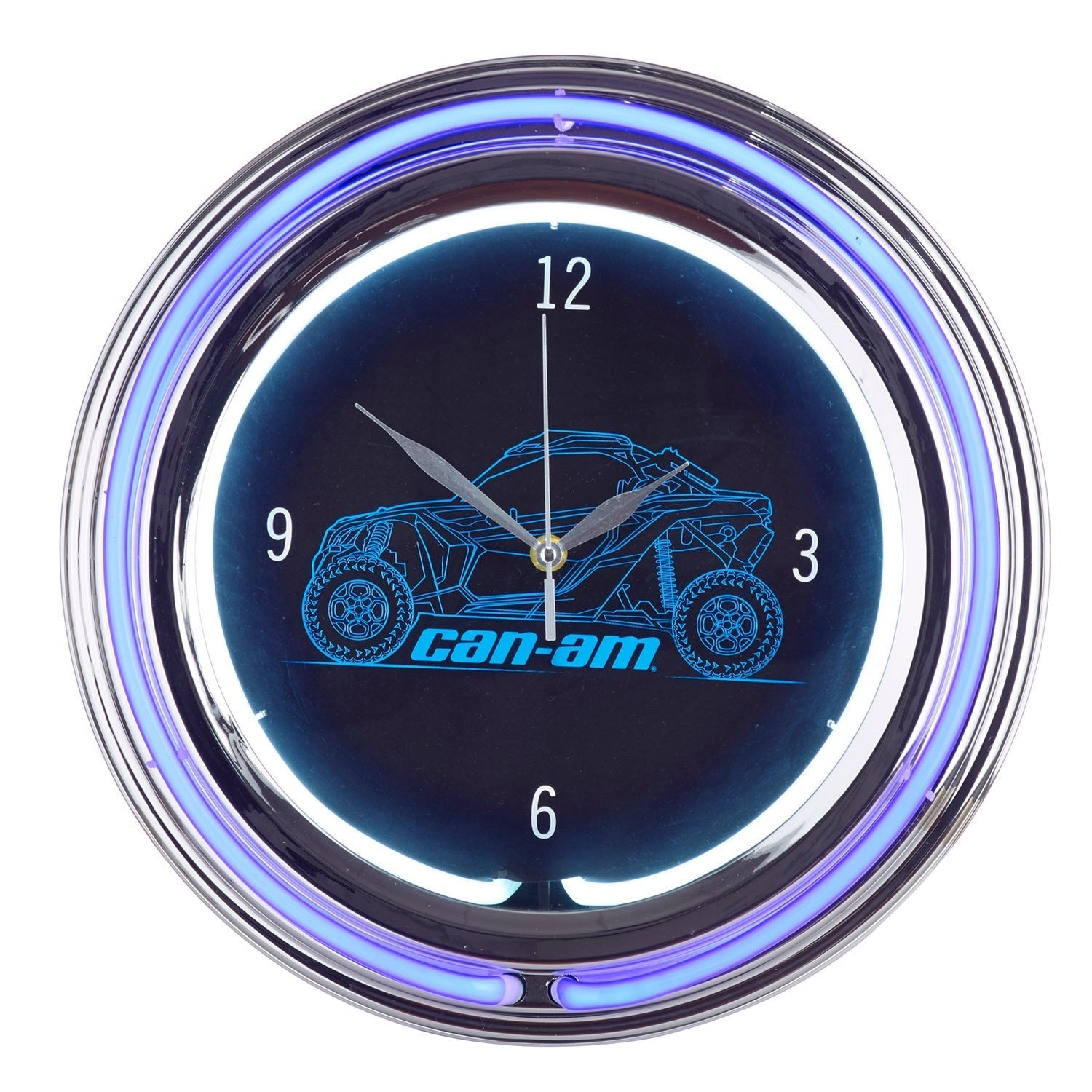 Can-Am Off-Road Neon Clock