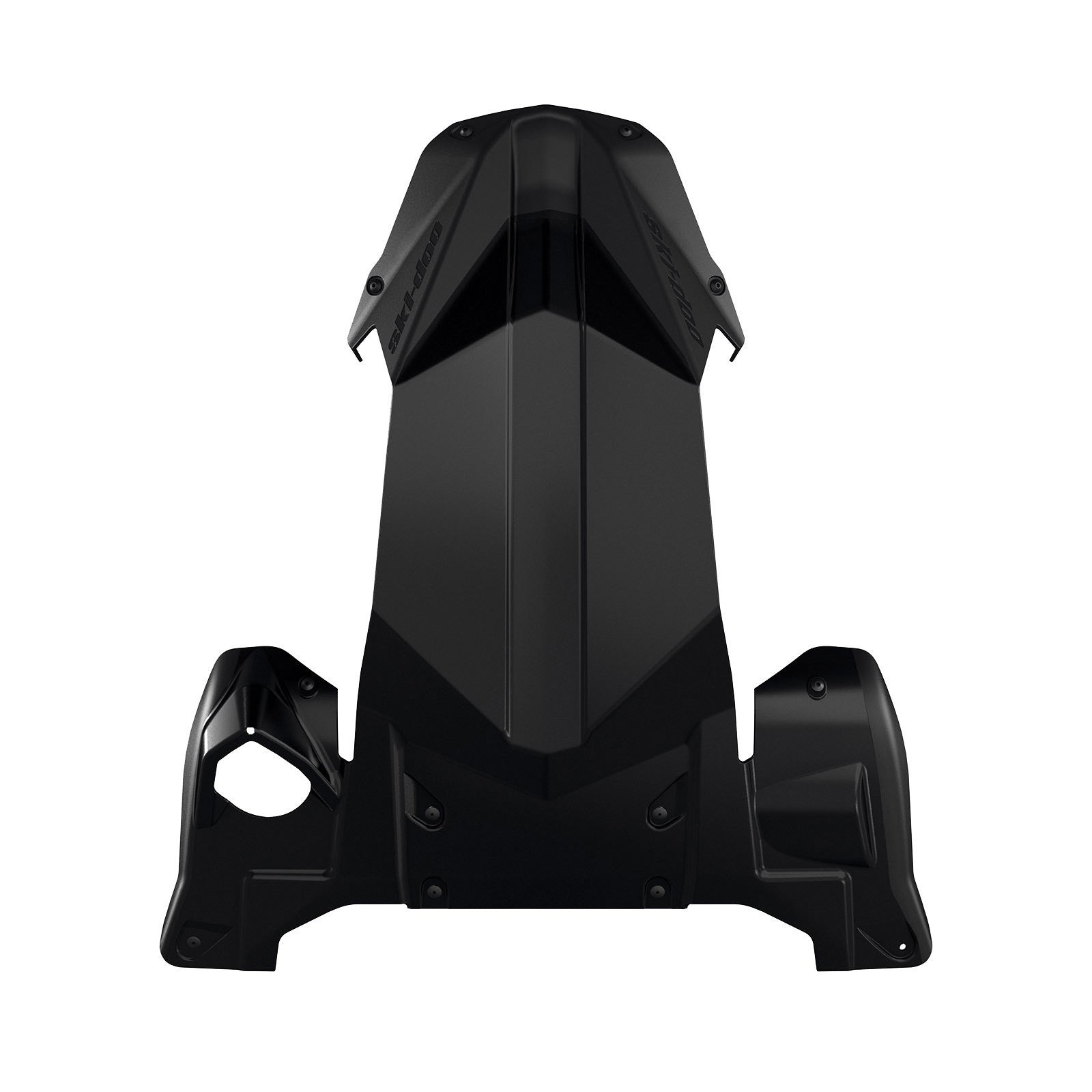 Black Ski-Doo Full Body Skid Plate (REV Gen4 (Narrow))