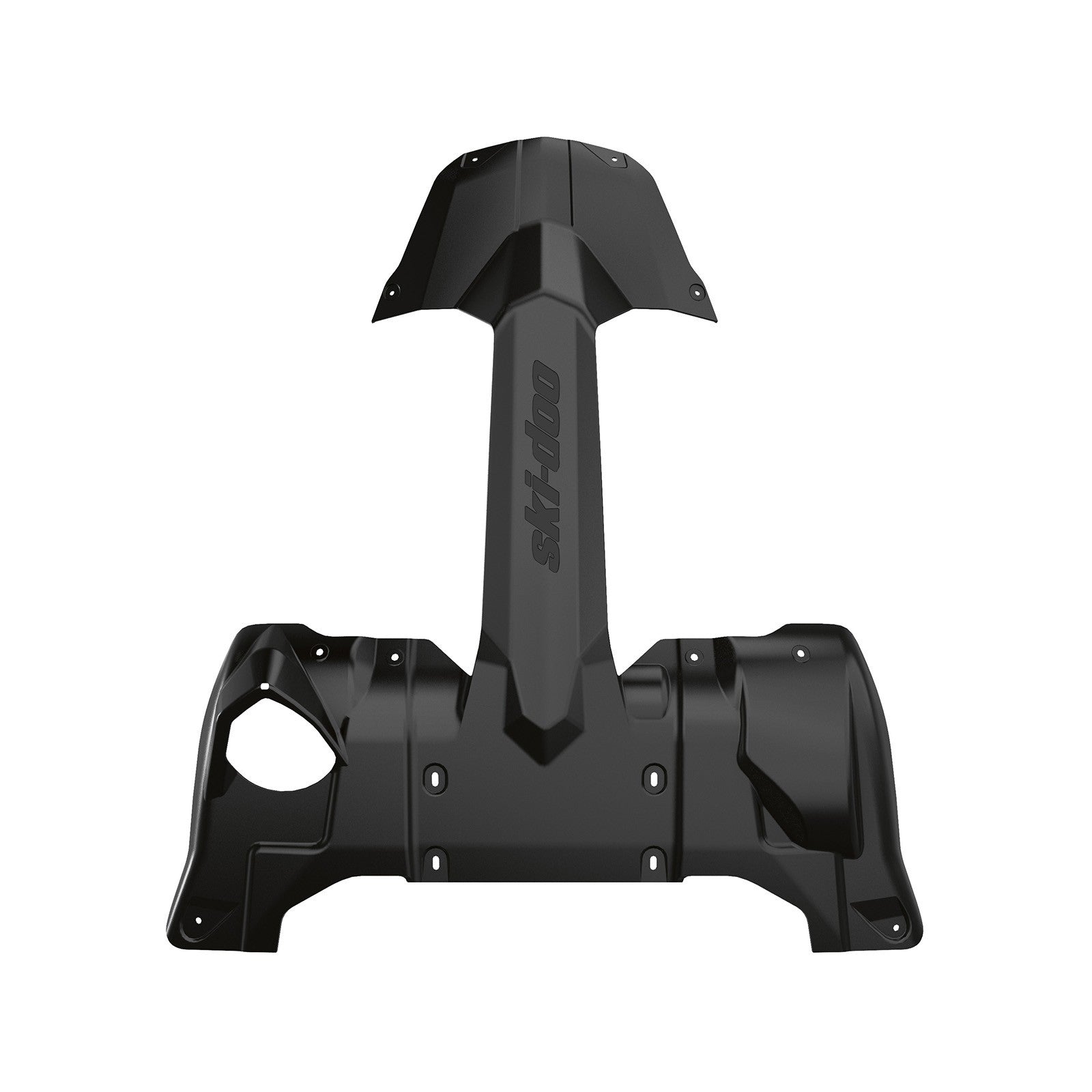 Black Ski-Doo Extreme Skid Plate (REV Gen4 (Narrow))