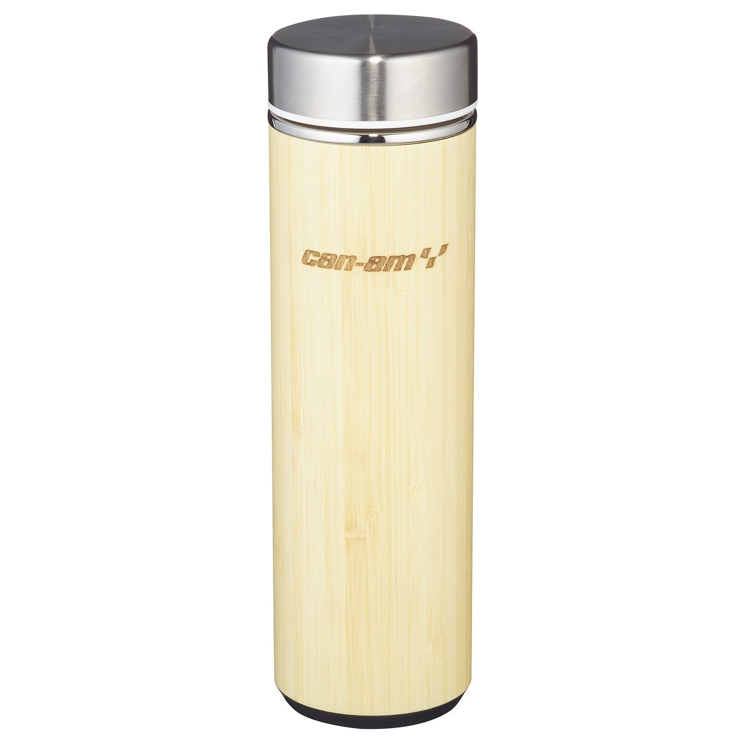 Can-Am On-Road Double Wall Bamboo Thermal Bottle