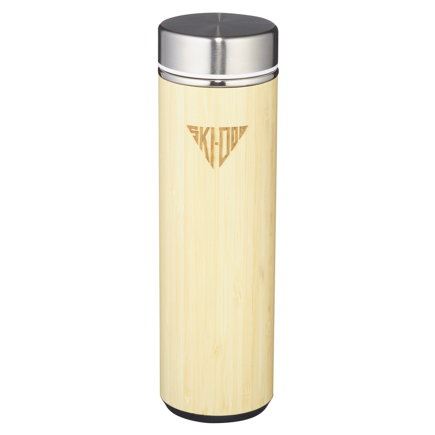 Ski-Doo Double Wall Bamboo Thermal Bottle