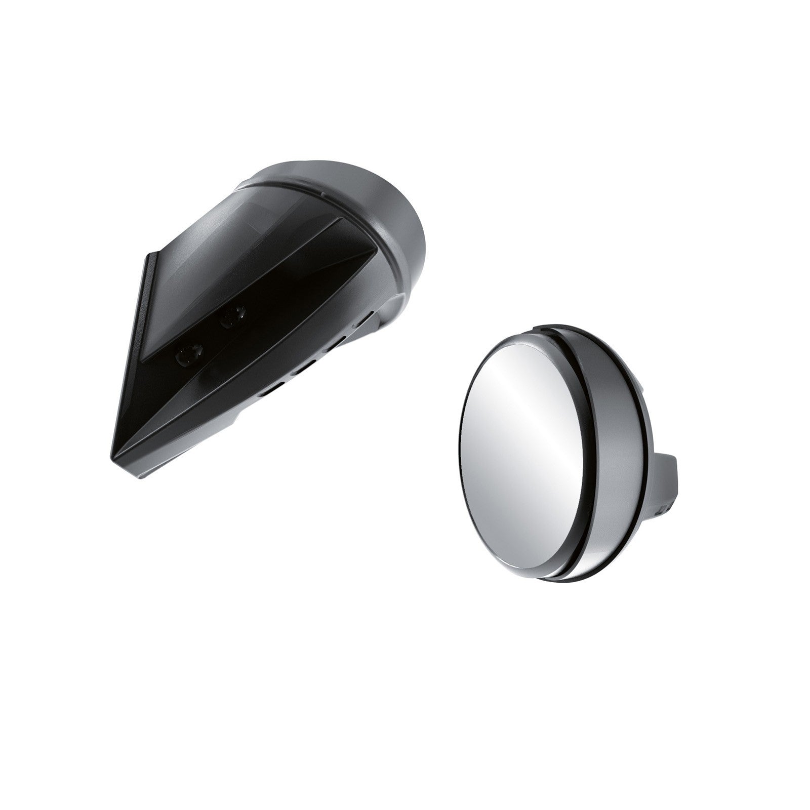 Ski-Doo Windshield-Mount Mirrors (REV-XU, XR (with extra high one-piece windshield))
