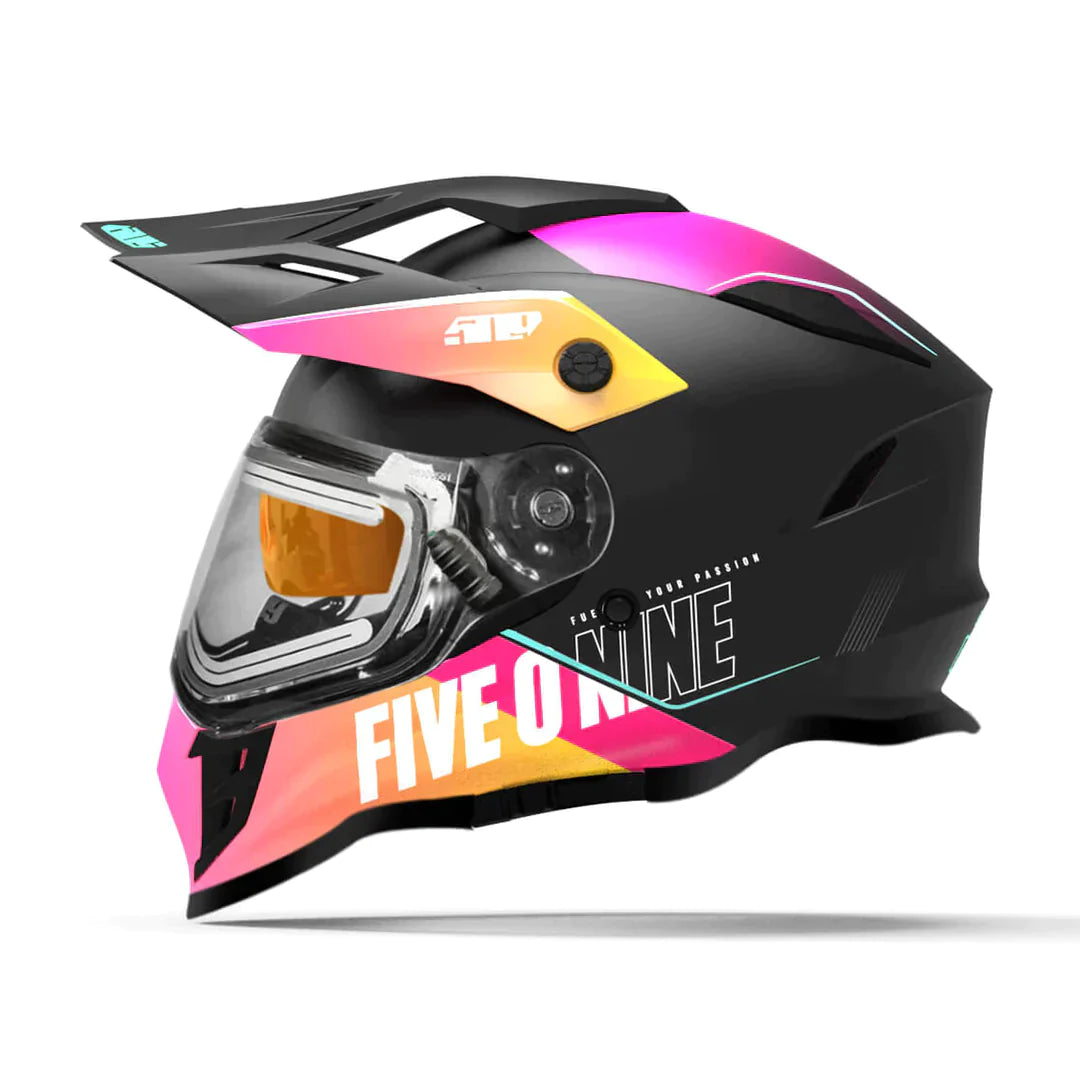 509 Delta R3L Ignite Snowmobile Helmet - Oil Slick