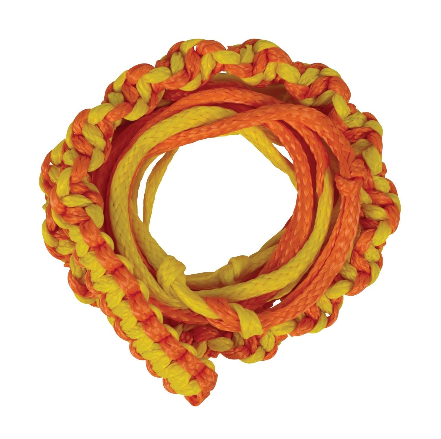 Hyperlite 20' Knotted Surf Rope yellow