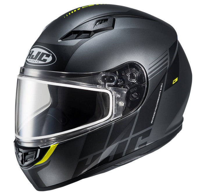 HJC CS-R3 Mylo Snowmobile Helmet with Electric Visor black