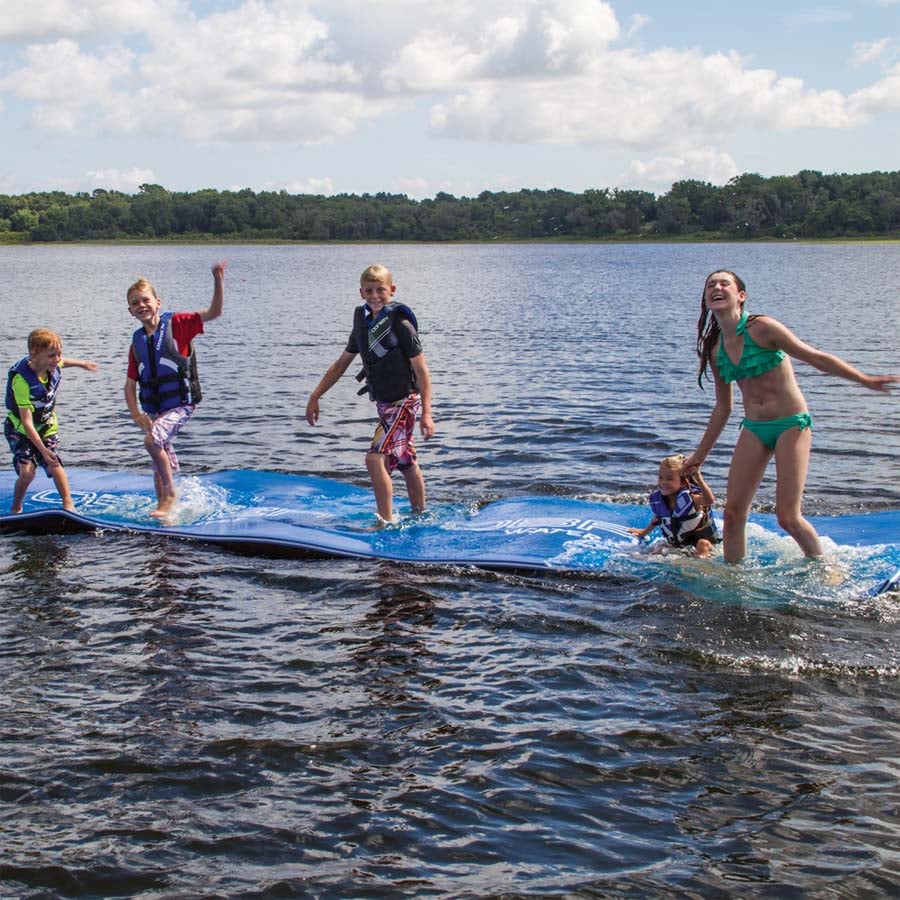 Family fun with O'Brien Water Carpet