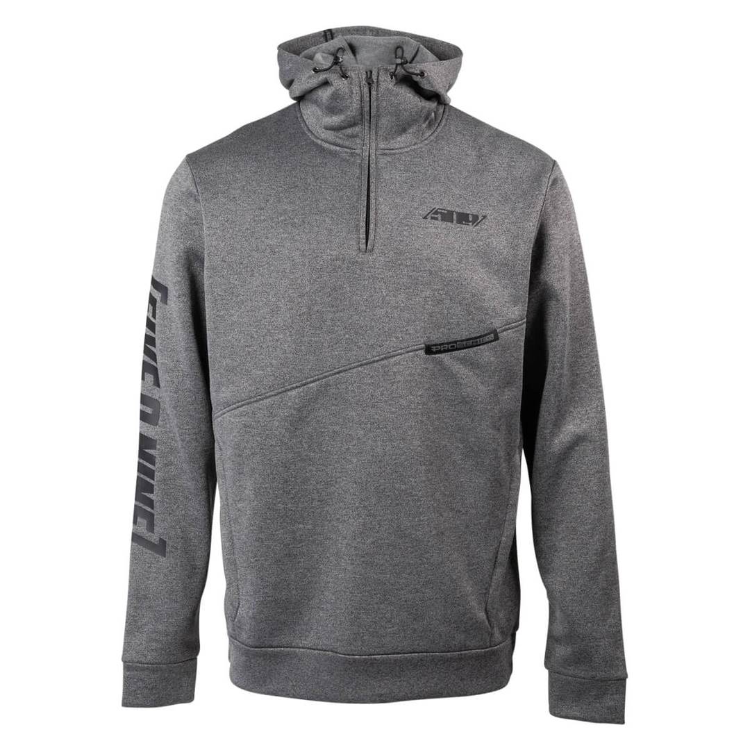 Charcoal Heather 509 Pro Series Sector Quarter-Zip Hoodie