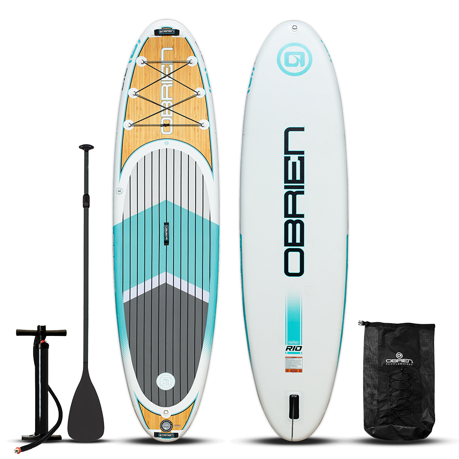 O'Brien Rio Inflatable Stand Up Paddleboard Package