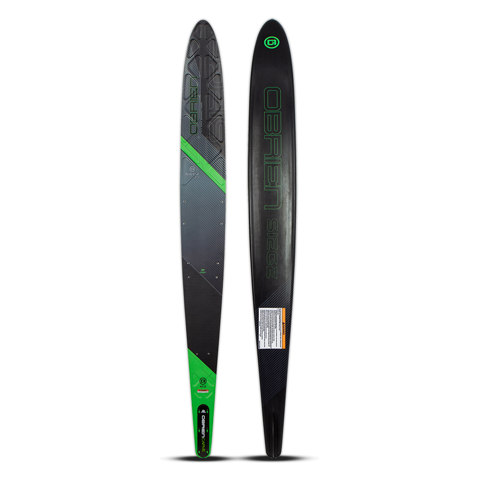 O'Brien Siege Slalom Waterski With Z9 STD Bindings