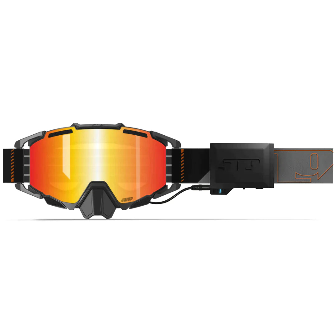 509 Sinister X7 Ignite S1 Heated Goggle - Orange Pop