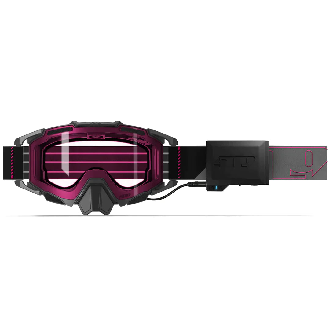 509 Sinister X7 Ignite S1 Heated Goggle - Raspberry Pop