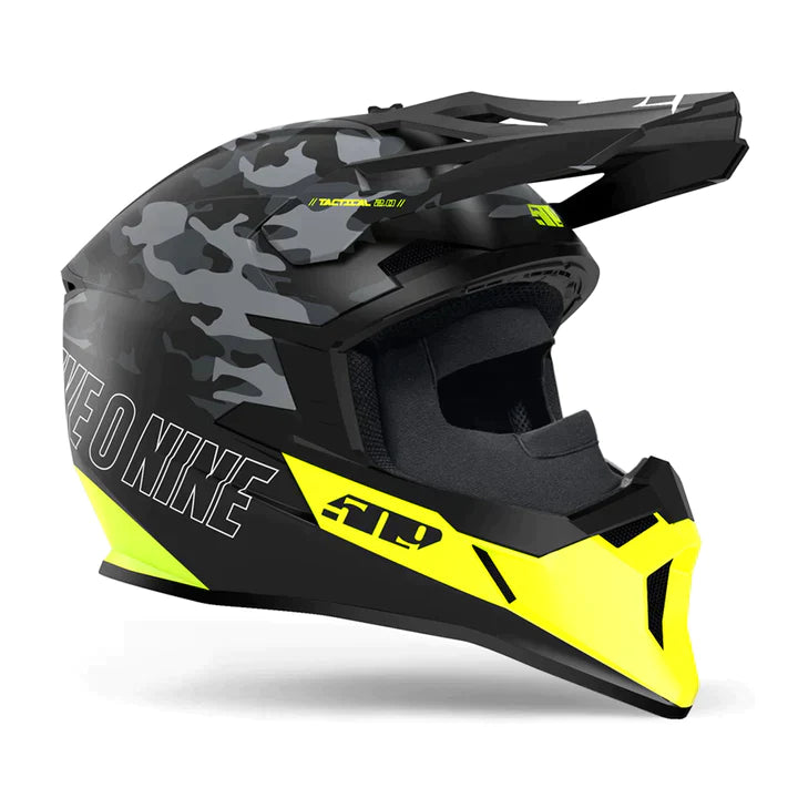 509 Tactical 2.0 Snowmobile Helmet - Black Camo (Non-Current)