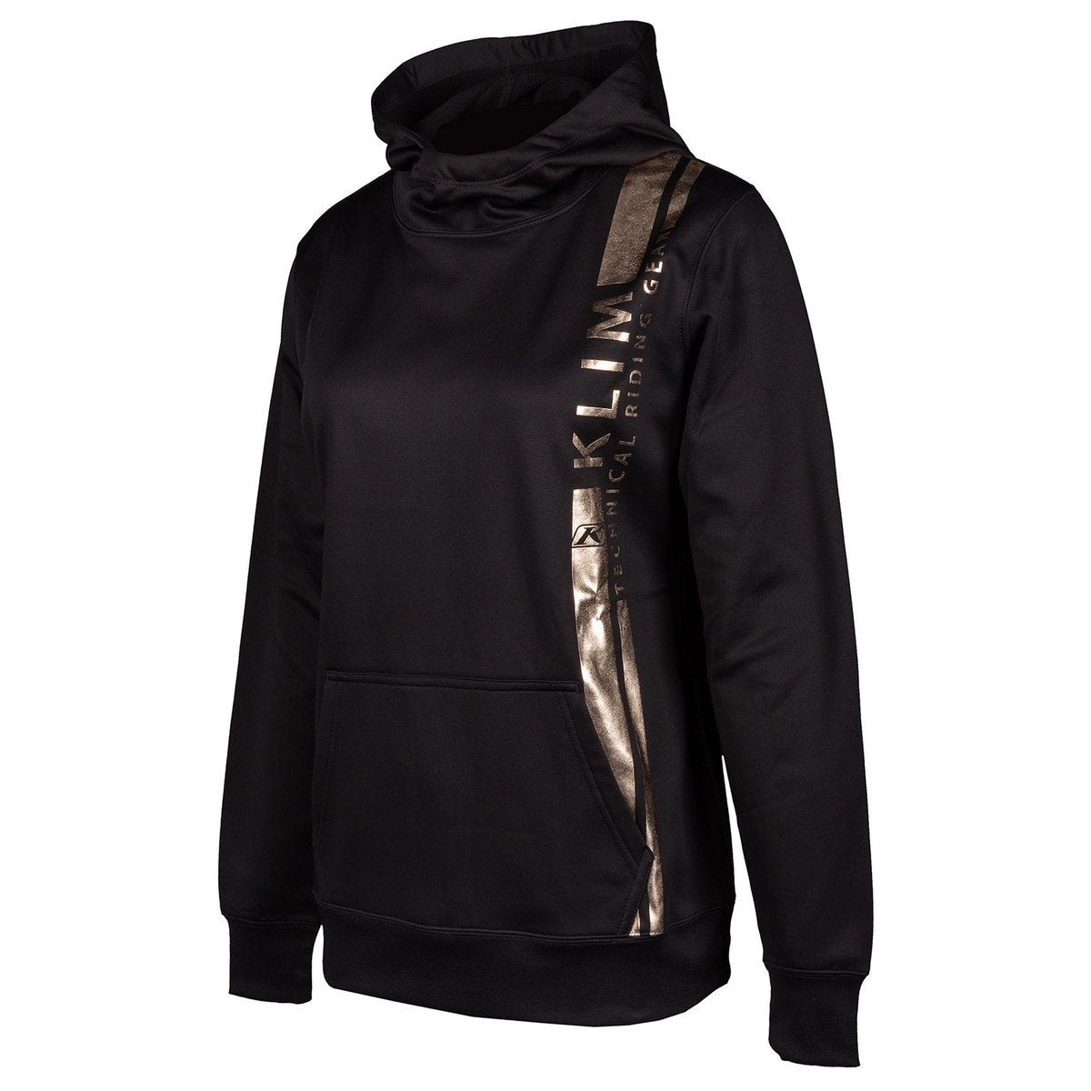 Klim Women's Vista Hoodie black gold