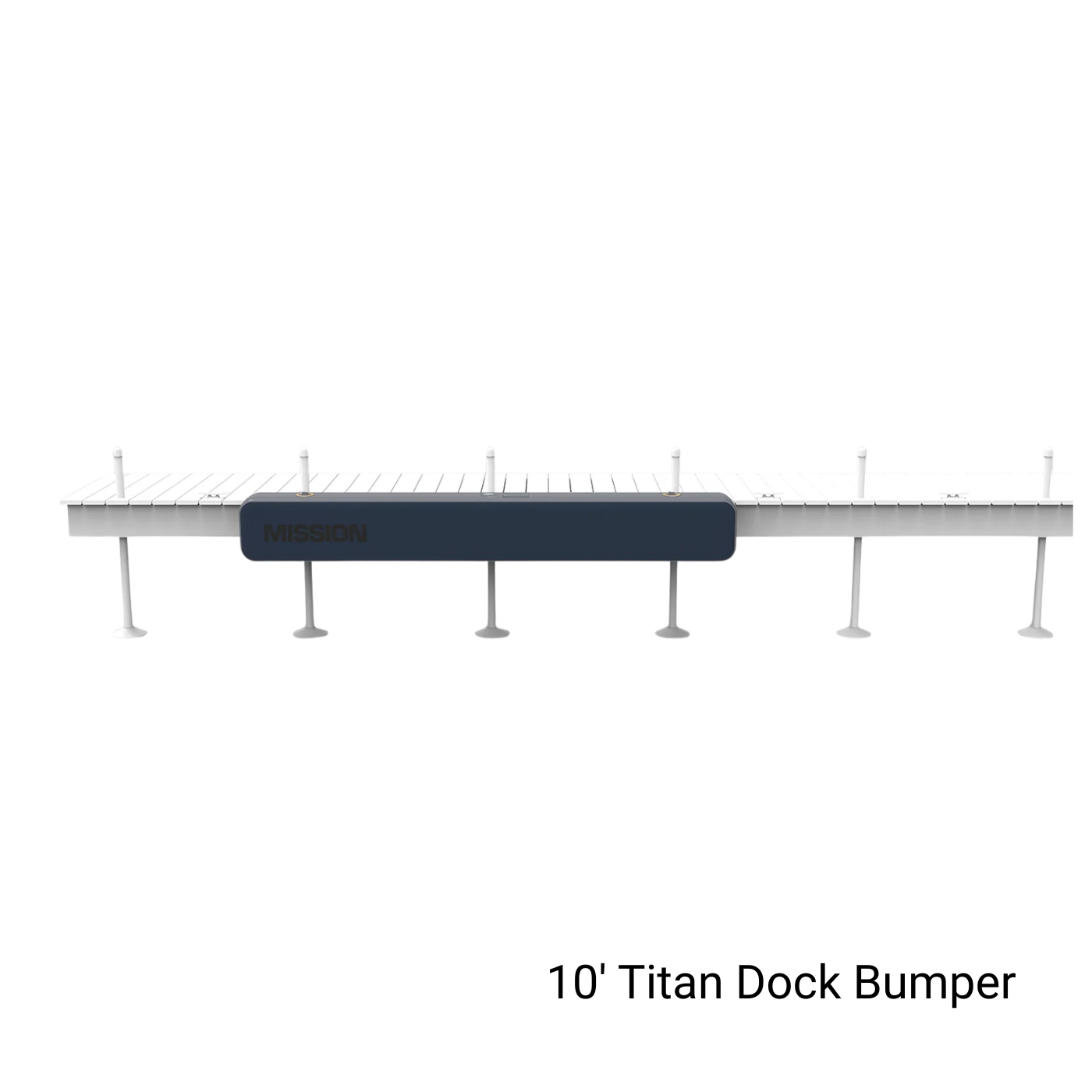 10' Titan Dock Bumper on a white background