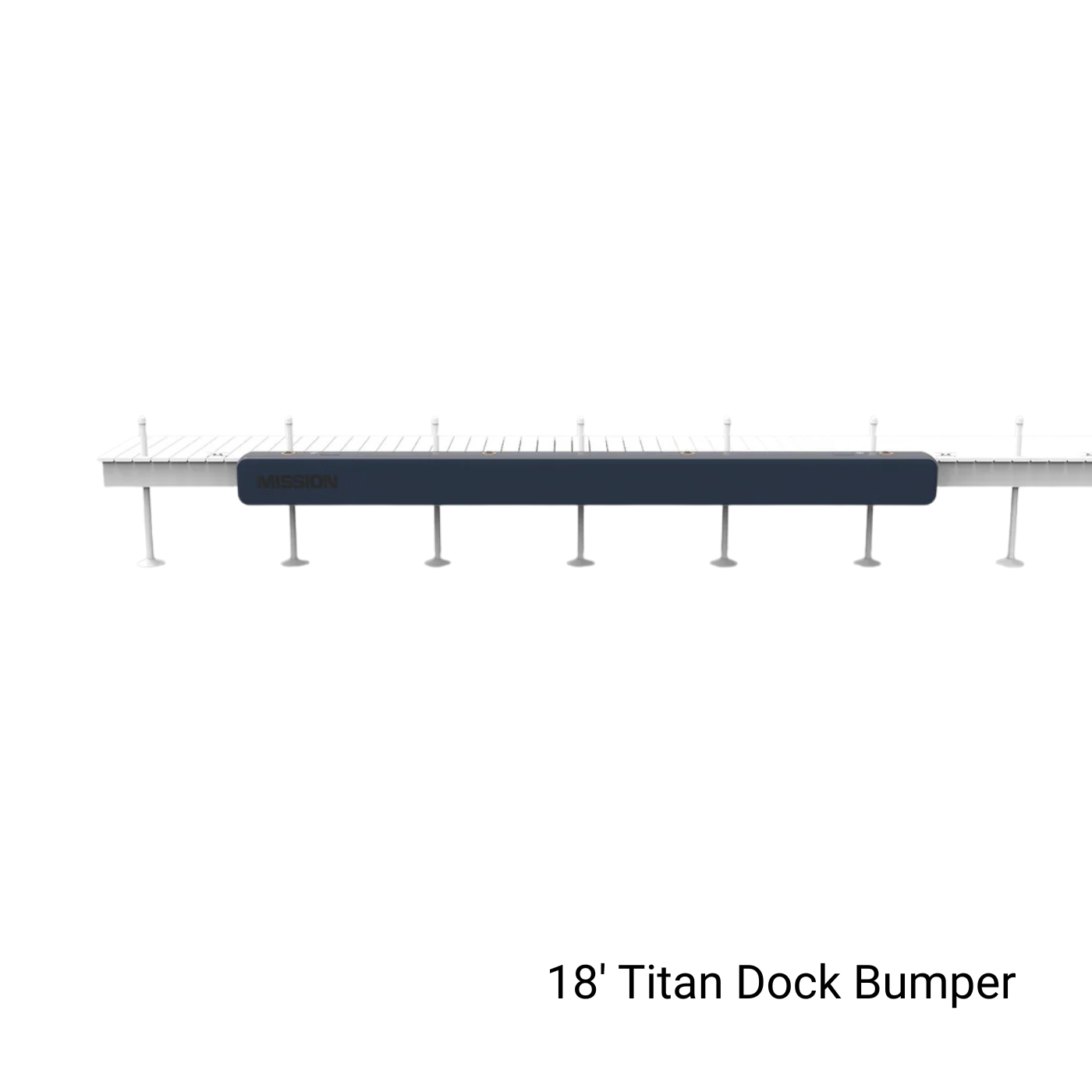 18' Titan Dock Bumper on a white background