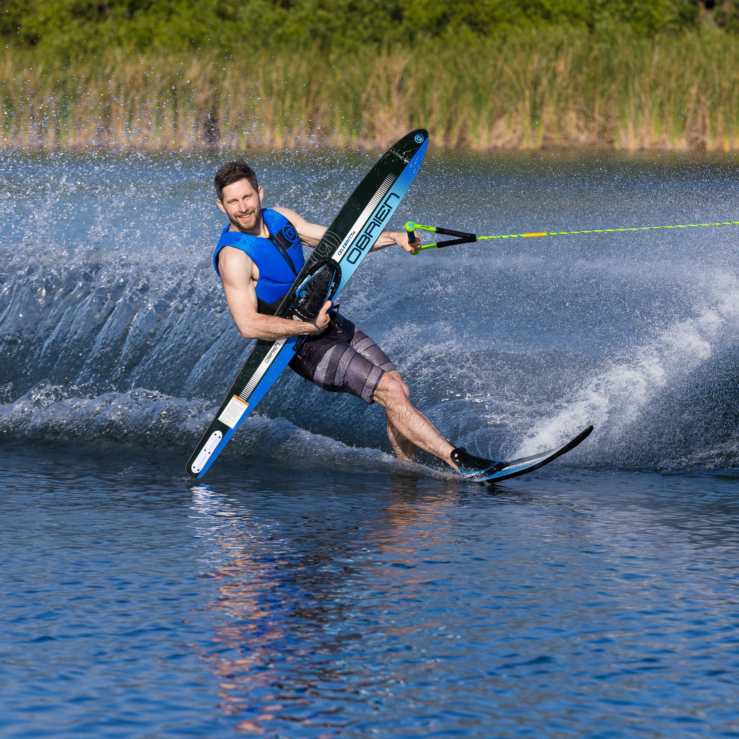 O'Brien Celebrity 68" Combo Waterski With X7 Bindings