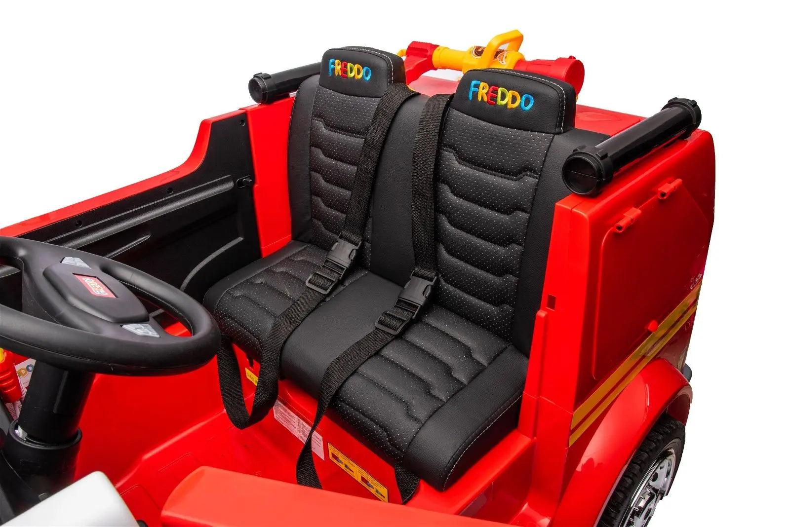 24V Freddo Fire Truck 2-Seater Ride on