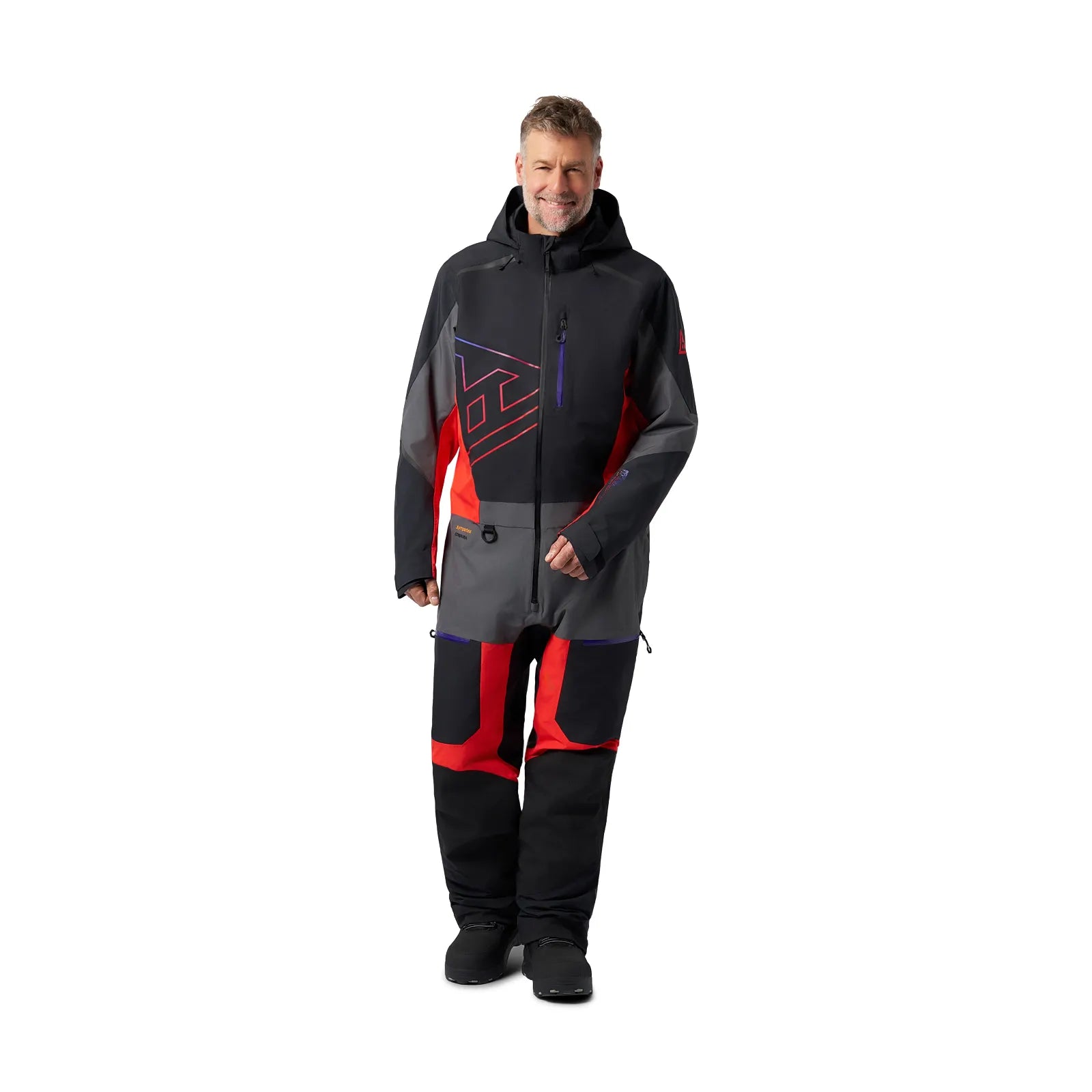 red BC Series Kona 2.0 Non-Insulated STX Monosuit