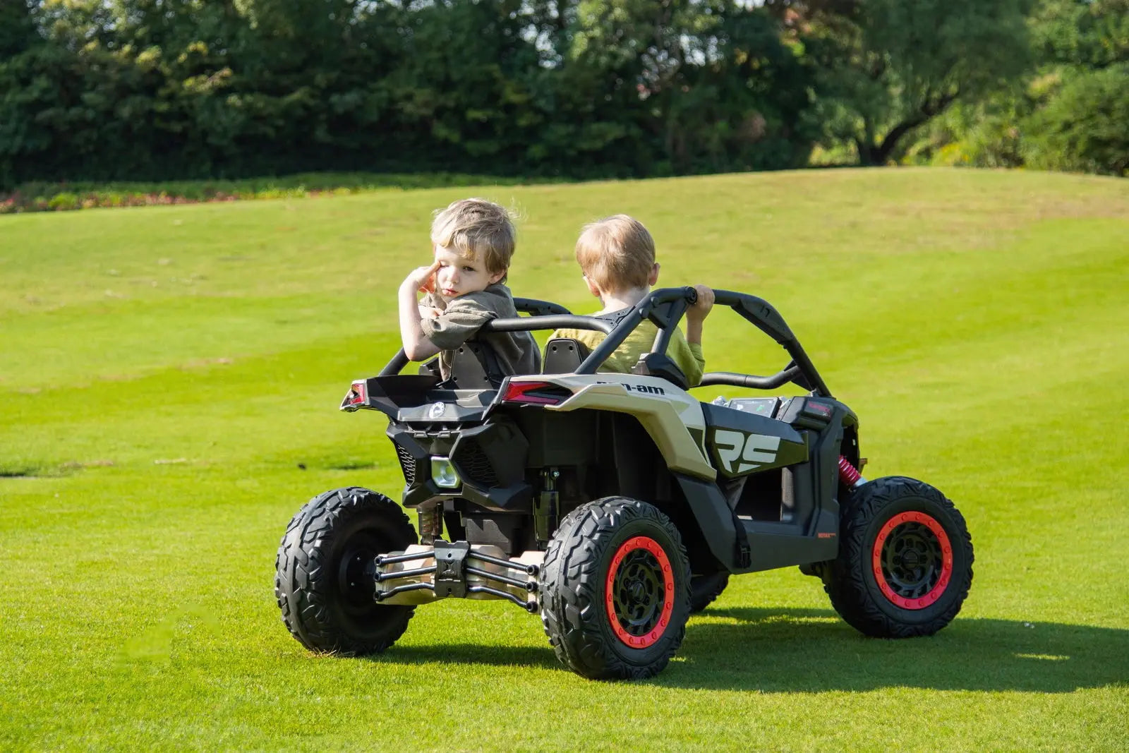 2x24V 4x4 Can-Am Maverick 2 Seater Ride on UTV for Kids
