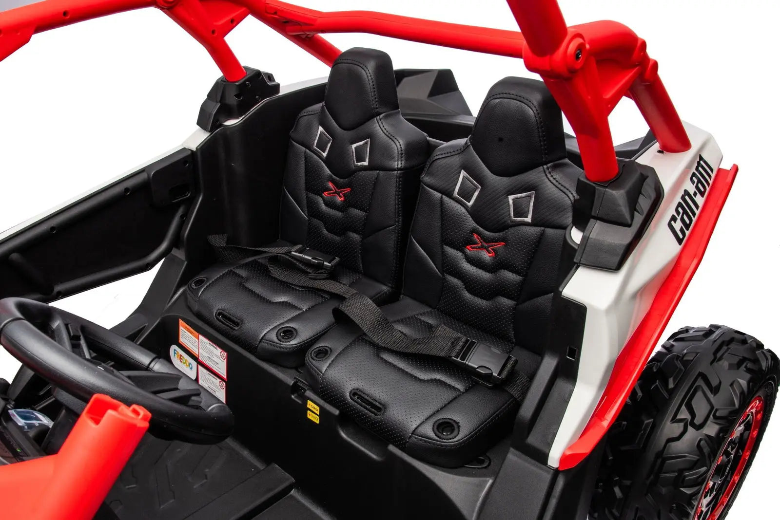 2x24V 4x4 Can-Am Maverick 2 Seater Ride on UTV for Kids