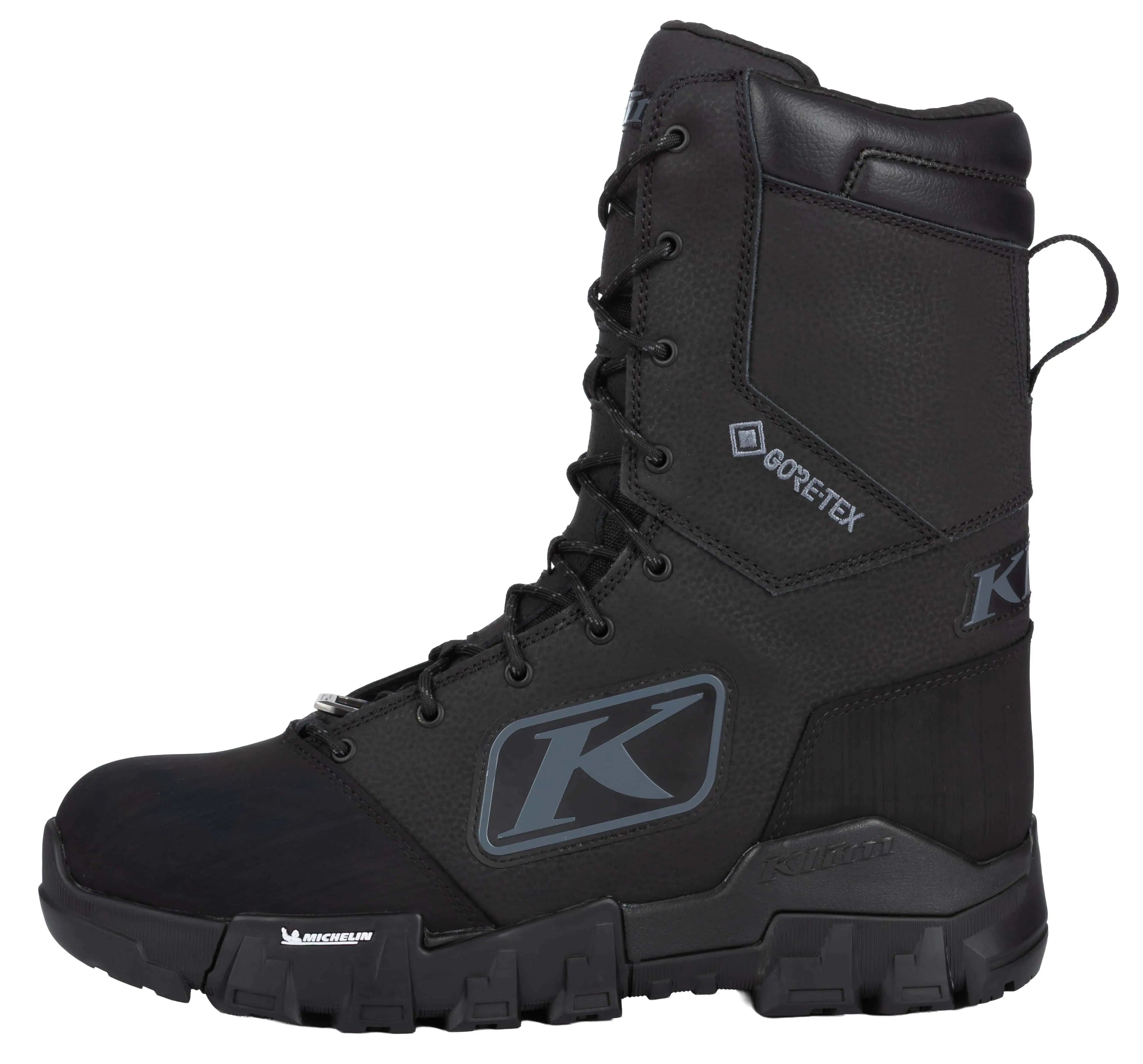 black monument Klim Adrenaline Pro S GTX Snowmobile Boots