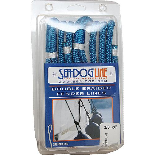 Sea-Dog Premium Double Braided Nylon Fender Line - 3/8" x 6 Ft