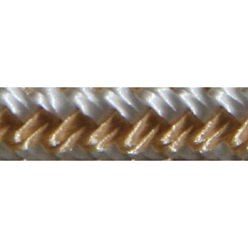 Sea Dog 302110015GW1 Premium Double Braided Nylon Dock Line, 3/8" x 15', Gold/White