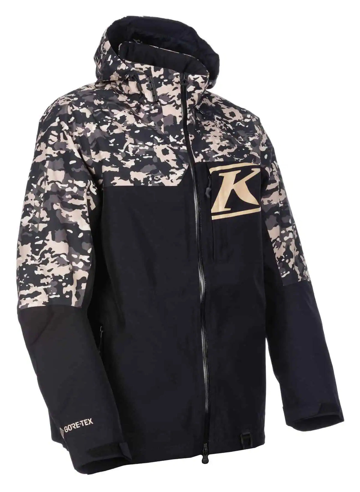 Black - Montana Tan Camo Klim PowerXross Snowmobile Jacket