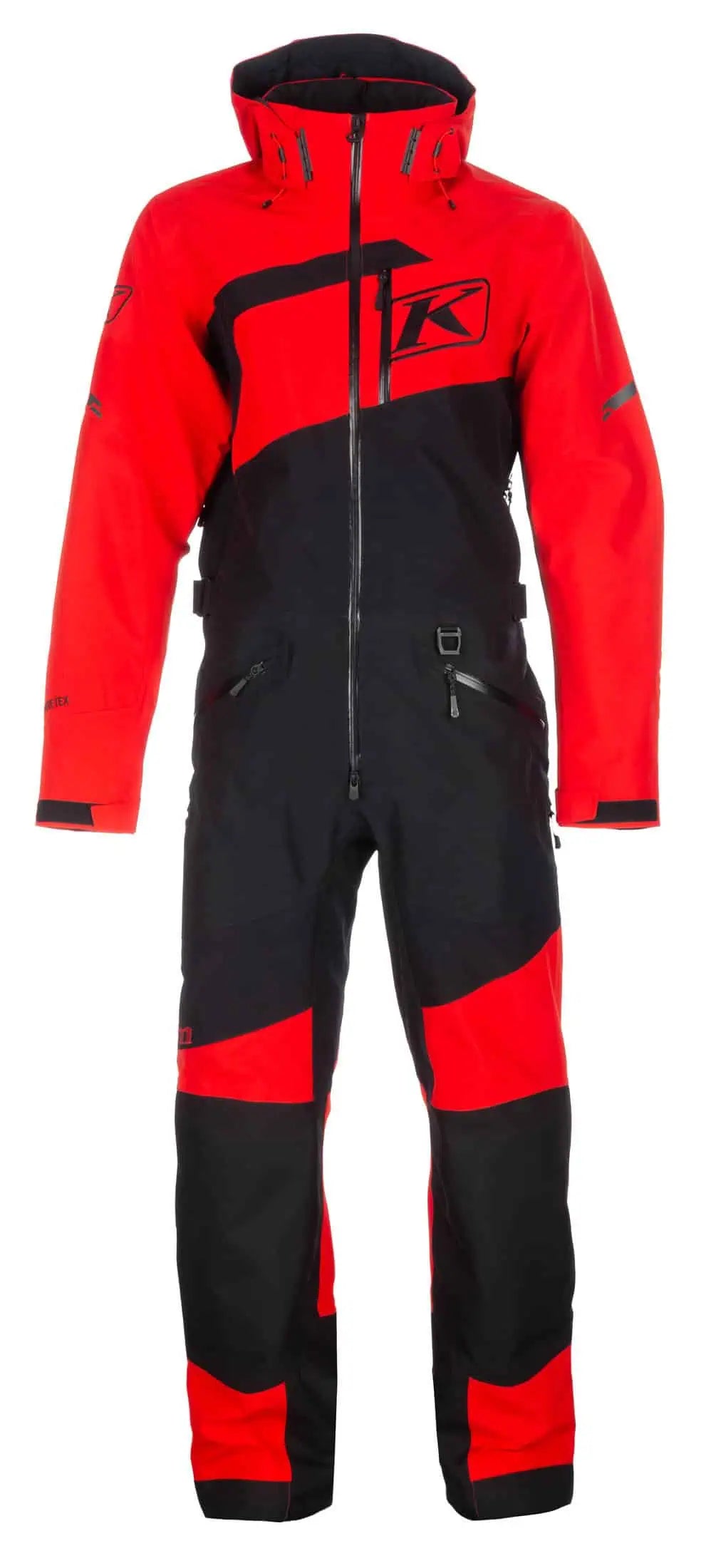 Black - Fiery Red Klim Ripsa One-Piece Monosuit