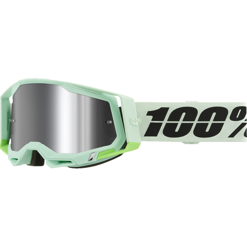 100% Racecraft 2 Palomar Goggle - Mirror Silver Flash Lens (Non-Current)