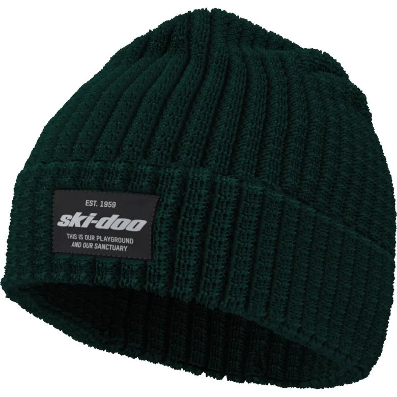 Ski Doo Chunky Beanie OS Green