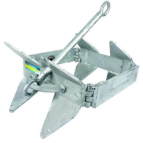 Seachoice Hot-Dipped Galvanized Steel, Fold-and-Hold Anchor