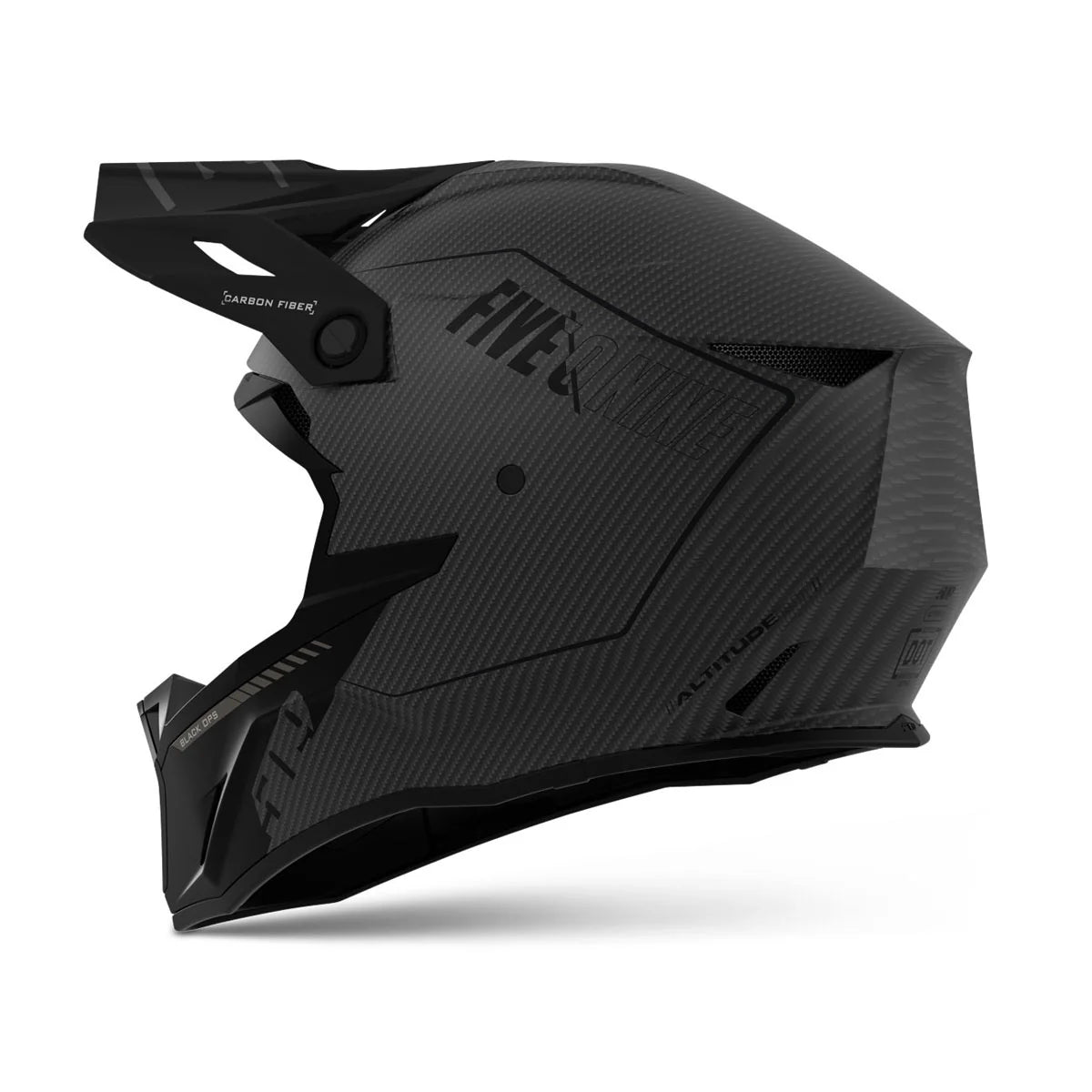 509 Altitude 2.0 Carbon Fiber Snowmobile Helmet - Black Ops