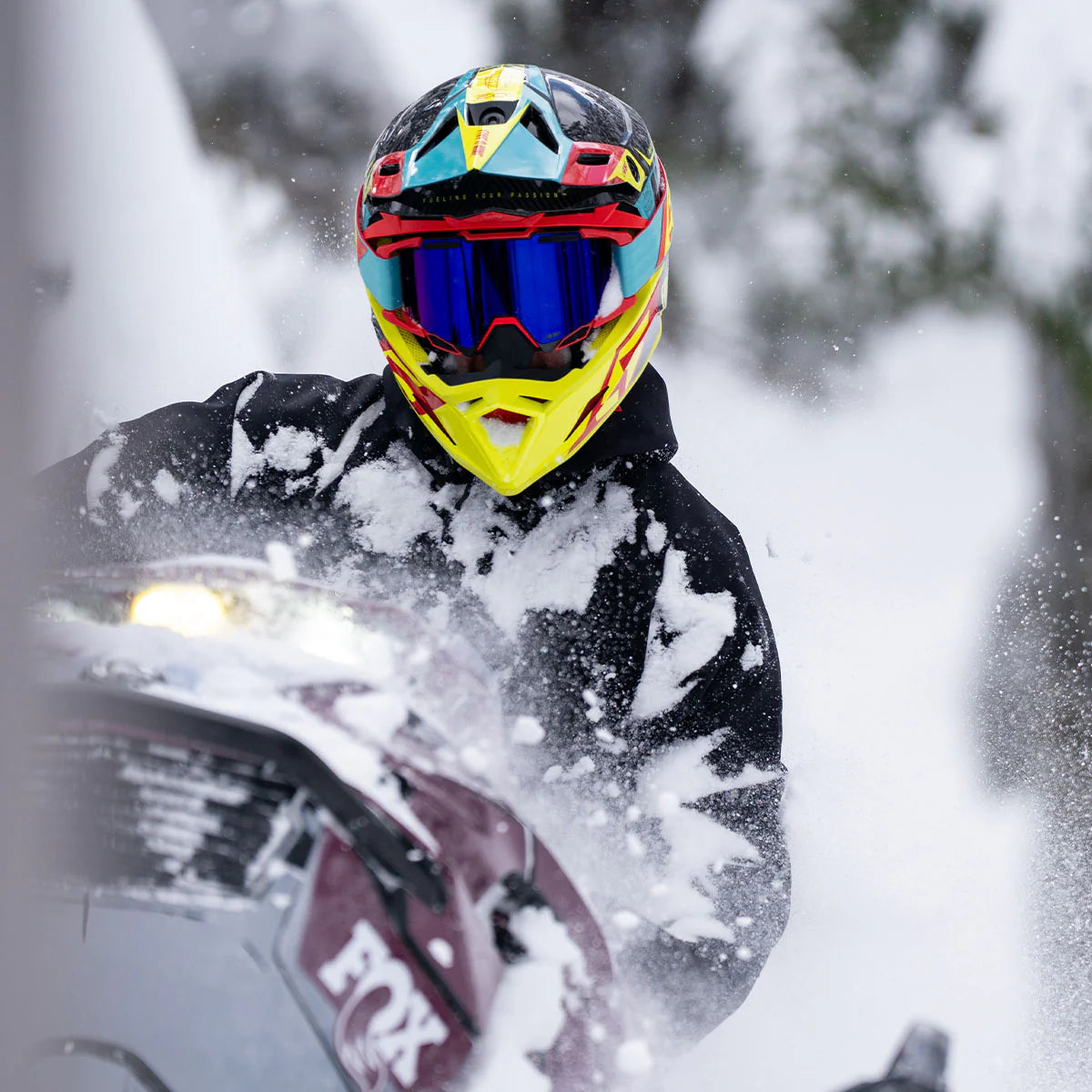 509 Altitude 2.0 Carbon Fiber Snowmobile Helmet - Ultrabeast