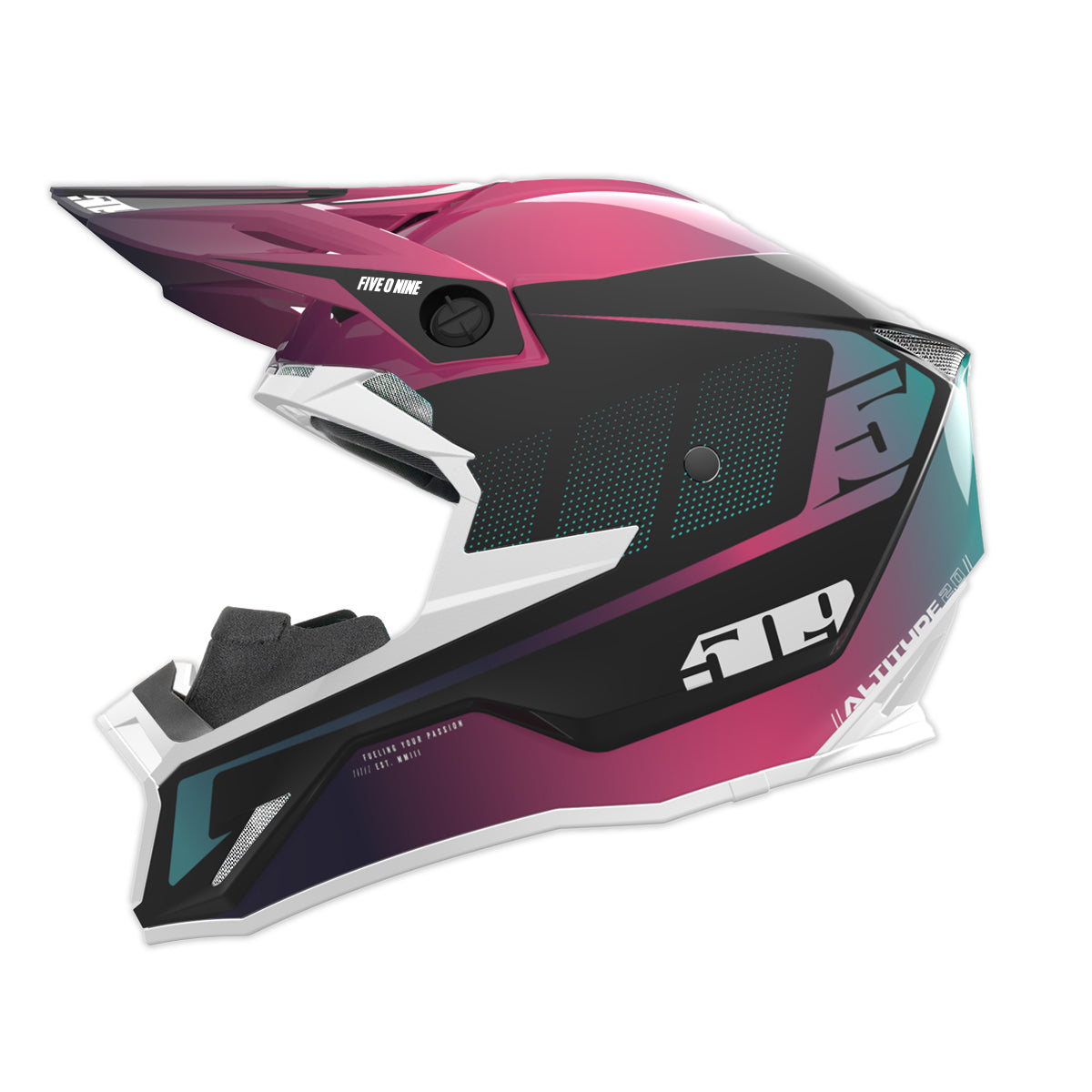 509 Altitude 2.0 Snowmobile Helmet - Galaxy